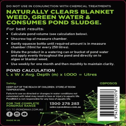 pondmax bionatural 3 in 500ml