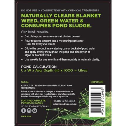 pondmax bionatural 3 in 5l