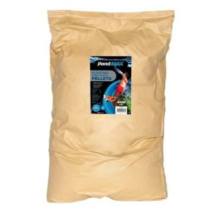 pondmax fish food pellets 15kg 4mm