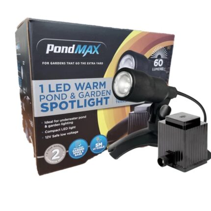 pondmax 3w warm light with transformer