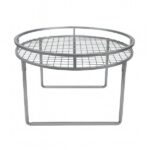 round bench with top rail 800mm