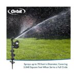 orbit yard enforcer motion activated sprinkler 9