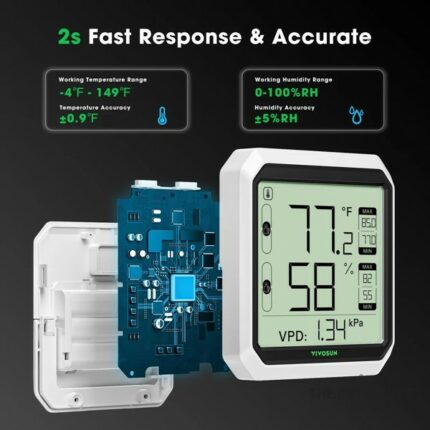 AeroLab Bluetooth Hygrometer Thermometer 2
