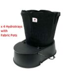 Autopot Black Hydrotray Fabric Pots 20L