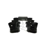 Autopot Black Hydrotray 6 Pot Kit - Fabric Pots 6 x 20L 1