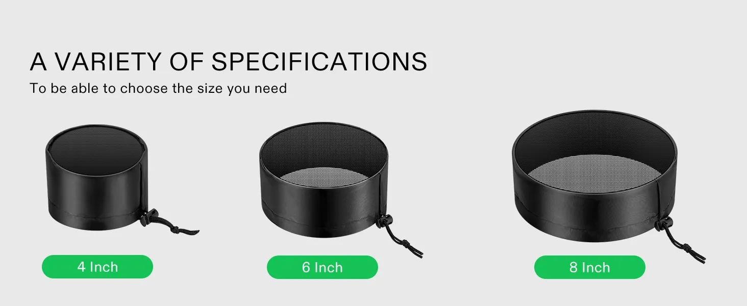 Vivosun Duct Filter Cover banner 2