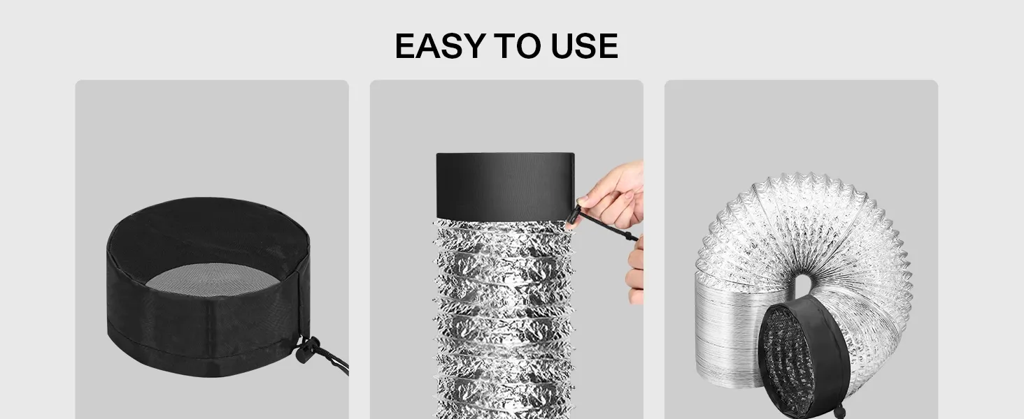 Vivosun Duct Filter Cover banner 5