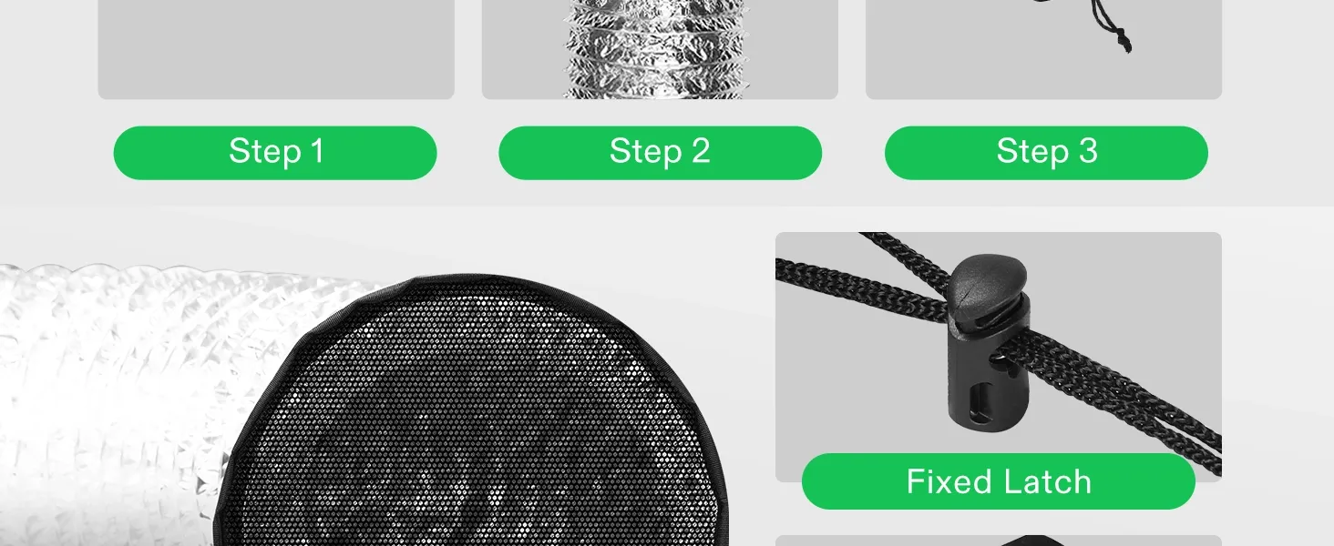 Vivosun Duct Filter Cover banner 6