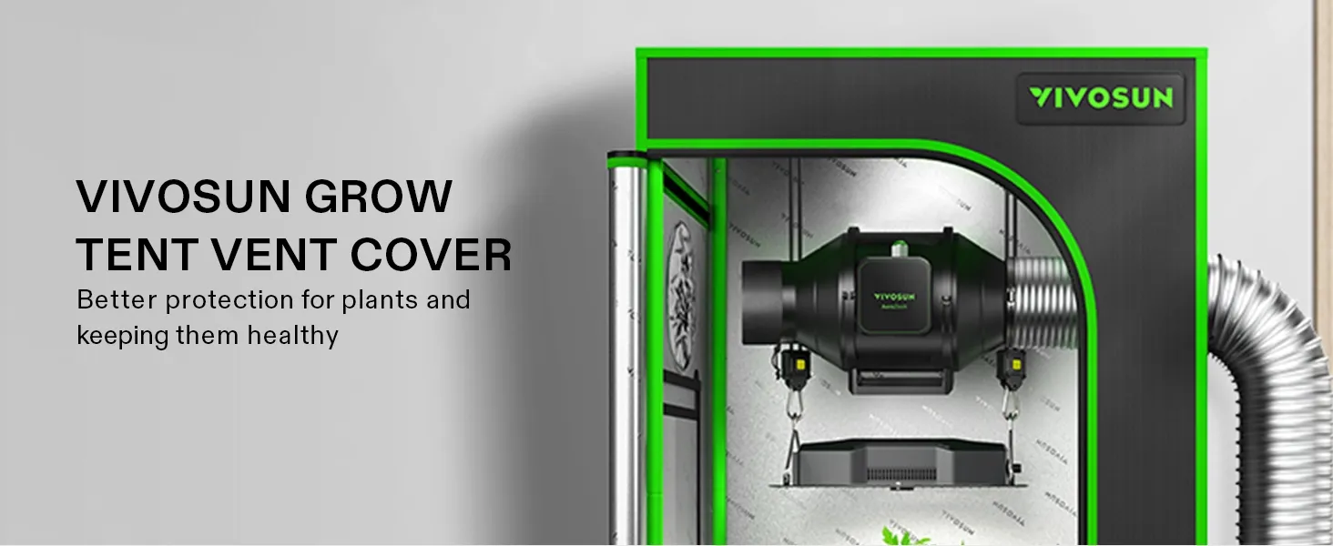 Vivosun Duct Filter Cover banner 1