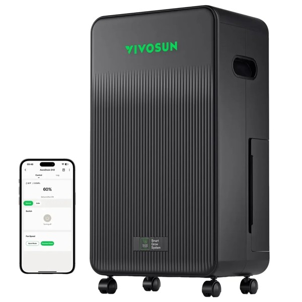 vivosun-aerodrain-d12-dehumidifier-f Vivosun Aerodrain D12 Dehumidifier