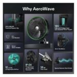 Vivosun Aerowave E9 9″ Clip On Fan 3