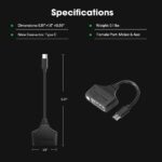 Vivosun SGS Converter Type C to Molex & Aux 1