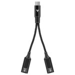 Vivosun USB-C Splitter for GrowHub Controller -1 Male to 2 Female