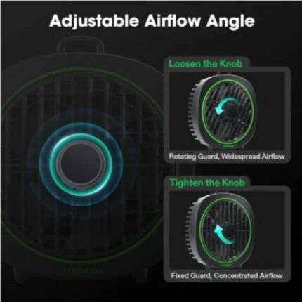 Vivosun Aerowave D4 4" Clip Fan 1
