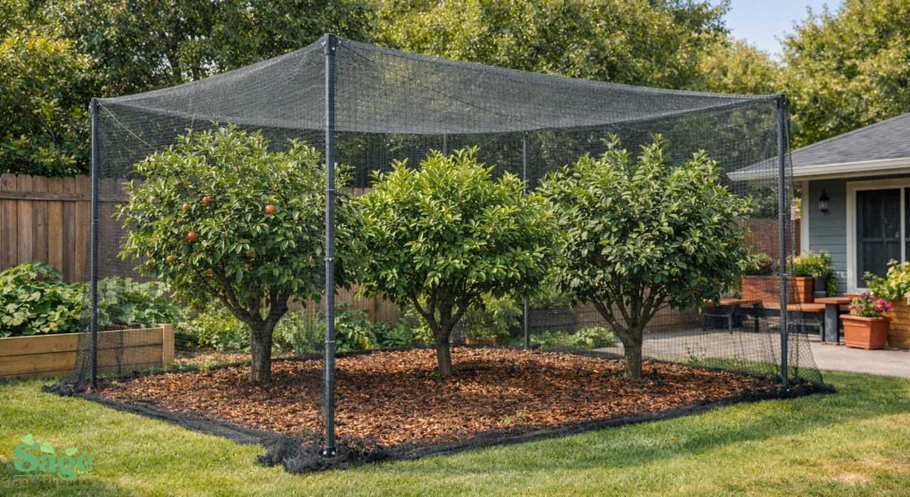 Bird Netting for Fruit Trees